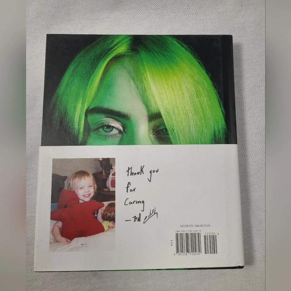 Billie Eilish hardcover book- New - Picture 5 of 7